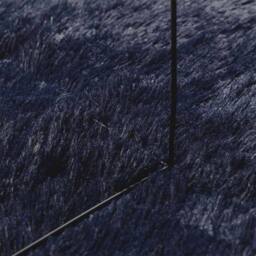 Berkfield Home Shaggy Rug High Pile NAVARRA Navy 130x200 cm Polyester - Size: Medium - thumbnail 7
