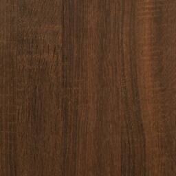 Berkfield Home Decorative Coffee Table Brown Oak 100x50x40 cm Engineered Wood - Size: 100 x 50 x 40 cm - thumbnail 8