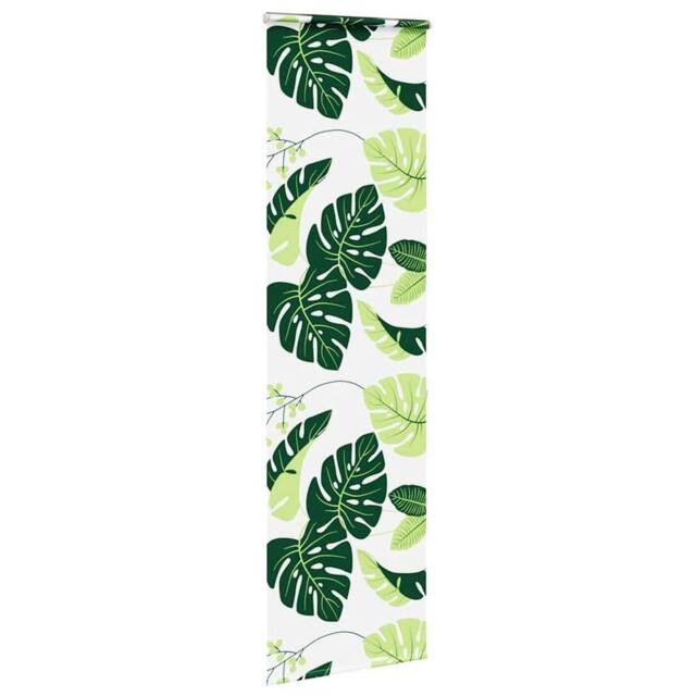 Berkfield Home Shower Roller Blind with Cassette 70x240 cm Fabric Width 66 cm in Green - image 1
