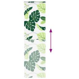 Berkfield Home Shower Roller Blind with Cassette 70x240 cm Fabric Width 66 cm in Green - thumbnail 5