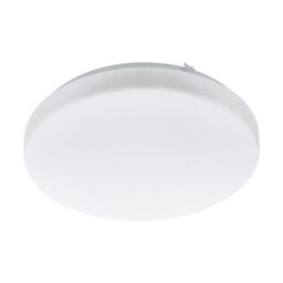 Loops Wall Flush Ceiling Light Colour White Shade White Plastic Bulb LED 11.5W