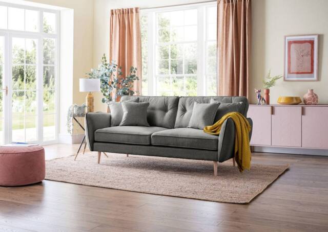 The Great Sofa Company Ailis Large Sofa Faro Slate in Dark Grey - image 1
