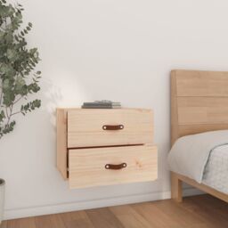 Berkfield Home Wall-mounted Bedside Cabinets 2 pcs 50x36x40 cm in Brown - Size: 50 x 36 x 40 cm - thumbnail 3