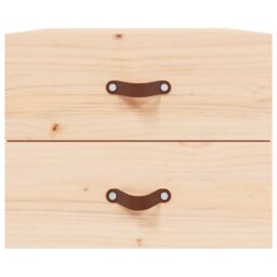 Berkfield Home Wall-mounted Bedside Cabinets 2 pcs 50x36x40 cm in Brown - Size: 50 x 36 x 40 cm - thumbnail 6