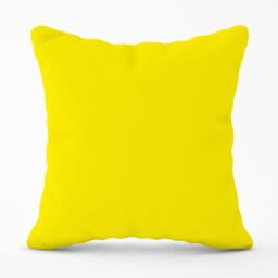 Warren Reed - Designer Sunshine Yellow Outdoor Cushion - Size: 45 cm x 45 cm - thumbnail 1