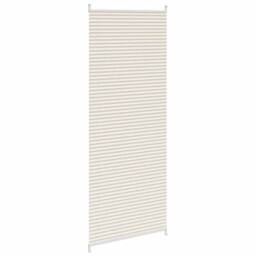 Berkfield Home Plisse Blind 70x200cm Creme in Cream - Size: 70x200 cm - thumbnail 4