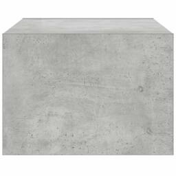 Berkfield Home TV Cabinet with LED Lights Concrete Grey 75x35.5x25 cm - thumbnail 8