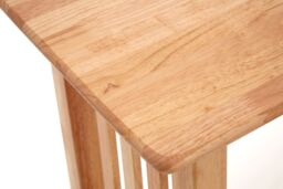 Orsina Contemporary Rectangular Console Table, Natural Wood Console Table, Modern Wood Hallway Console Table - thumbnail 4