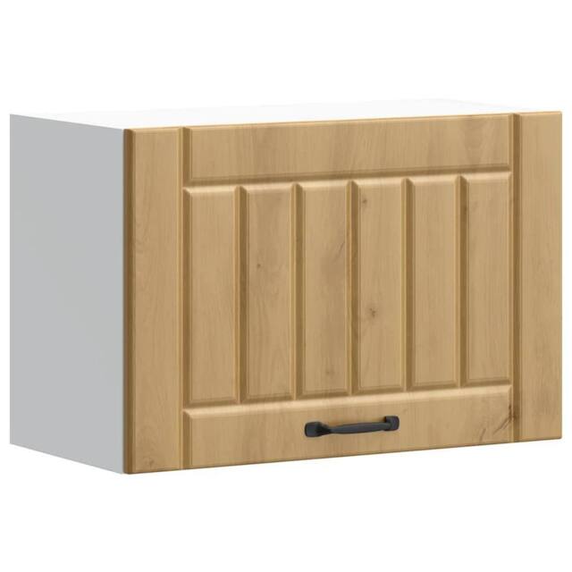 Berkfield Home Kitchen Wall Cabinet Lucca Artisan Oak Engineered Wood in Brown - image 1