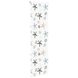 Berkfield Home Shower Roller Blind 80x240 cm Fabric Width 76 cm in Black - thumbnail 3