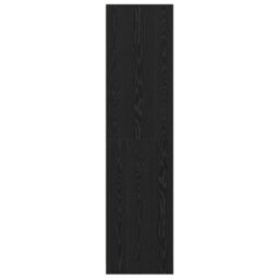 Berkfield Home Wardrobe with Shelf Black oak 50 x 50 x 200 cm Engineered wood - thumbnail 5