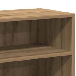 Berkfield Home Sideboard Artisan Oak 103.5x35x70 cm Engineered Wood in Brown - thumbnail 8