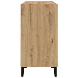 Berkfield Home Sideboard Artisan Oak 103.5x35x70 cm Engineered Wood in Brown - thumbnail 6