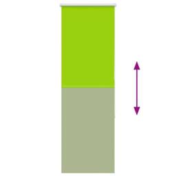 Berkfield Home Roller Blind Blackout Marine 115x150 cm Fabric Width 110.7 cm Pol… in Green - thumbnail 9