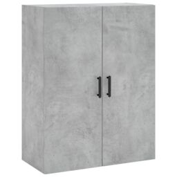 Berkfield Home Highboard Concrete Grey 69.5x34x180 cm Engineered Wood - thumbnail 5