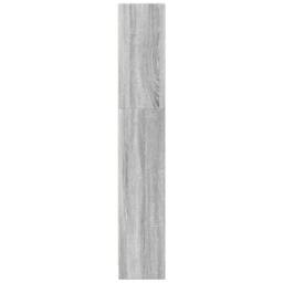 Berkfield Home Bookcase Grey Sonoma 40x24x143 cm Engineered Wood - Size: 40 x 24 x 143 cm - thumbnail 5