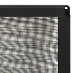 Berkfield Home Plisse Insect Screen for Windows Aluminium Anthracite 80x100 cm in Black - thumbnail 6