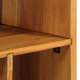 Berkfield Home Decorative Bookshelf 60x35x180 cm Solid Reclaimed Wood - Size: 60 x 35 x 180 cm - thumbnail 4