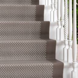 Kukoon 3ft - 39ft Grey Stair Carpet Long Hallway Custom Size Runner Rug - Size: 60 cm x 6400 cm - thumbnail 2