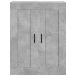 Berkfield Home Highboard Concrete Grey 69.5x34x180 cm Engineered Wood - thumbnail 6
