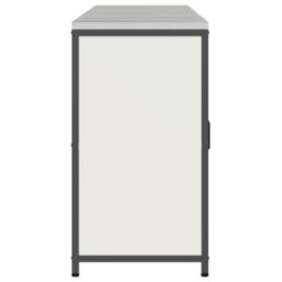 Berkfield Home Kitchen Storage Set with Shelf with Storage with Door 3 pcs White 180 x 50 x 92 cm - thumbnail 9