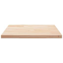 Berkfield Home Table Top 90x90x2.5 cm Solid Wood Pine Square in Light Oak