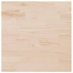 Berkfield Home Table Top 90x90x2.5 cm Solid Wood Pine Square in Light Oak - thumbnail 5