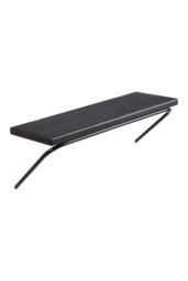 MH London Wall Shelf Shelves & Bookcases Solid Wood Floating Shelf Bookshelves - Small - Venice in Black - thumbnail 2