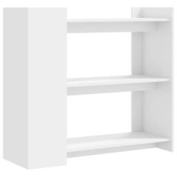 Berkfield Home Console Table White 100x35x90 cm Engineered Wood - Size: 100 x 35 x 90 cm - thumbnail 6