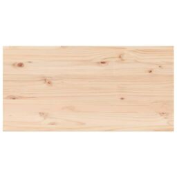 Berkfield Home Table Tops 4 pcs 90x45x1.7 cm Rectangular Solid Wood Pine in Brown - thumbnail 3