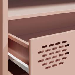 Berkfield Home TV Cabinet Pink 202x39x43.5 cm Cold-rolled Steel - thumbnail 9