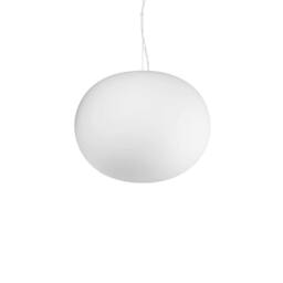 Netlighting Cotton Globe Pendant Ceiling Light White 40cm