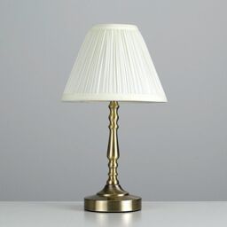 ValueLights Sienna Pair of Gold Table Lamps Touch On/Off Dimmable - thumbnail 3