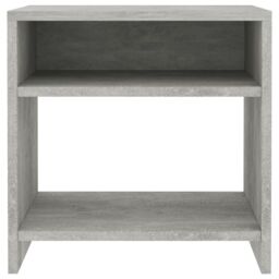 Berkfield Home Bedside Cabinets 2 pcs Concrete Grey 40x30x40 cm Engineered Wood - Size: 40 x 30 x 40 cm - thumbnail 4