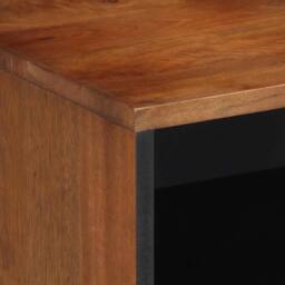 Berkfield Home TV Cabinet Honey brown Solid mango wood, Engineered wood - thumbnail 6