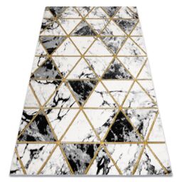 RugsX Emerald Rug in Black - Size: 140 cm x 190 cm - thumbnail 1