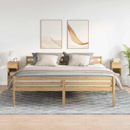 Berkfield Home Bedside Cabinets 2 pcs with Drawer Artisan Oak 25x31x66 cm in Brown - Size: 25 x 31 x 66 cm - thumbnail 3