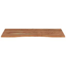 Berkfield Home Beautiful Desk Top 120x60x2.5 cm Rectangular Solid Wood Acacia in Brown - thumbnail 4