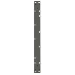 Berkfield Home Modern Dining Table Legs V-Shape 2 pcs Anthracite 70x(42-43.3) cm in Dark Grey - thumbnail 7
