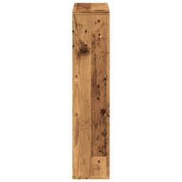 Berkfield Home Bookcase Old Wood 63x20x90 cm Engineered Wood in Brown - Size: 63 x 20 x 90 cm - thumbnail 6