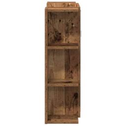 Berkfield Home Modern Bathroom Mirror Cabinet Old Wood 80x20.5x64 cm Engineered Wood in Brown - thumbnail 5