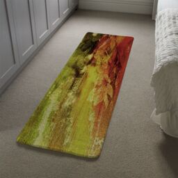 Benjamin Tate Design Rustic Flowers Runner Rug in Natural - Size: 67 cm x 230 cm - thumbnail 4