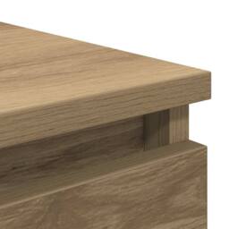 Berkfield Home Sideboard Artisan Oak 37.5x35x76 cm Engineered Wood in Brown - thumbnail 9