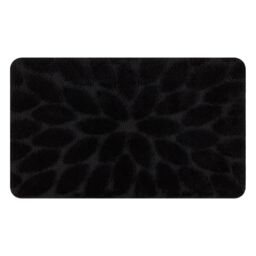 RugsX Dywaniki Łazienkowe Rug in Black - Size: 60 cm x 100 cm - thumbnail 1