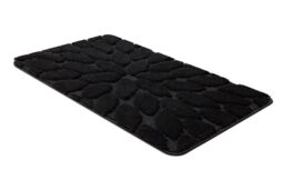 RugsX Dywaniki Łazienkowe Rug in Black - Size: 60 cm x 100 cm - thumbnail 2