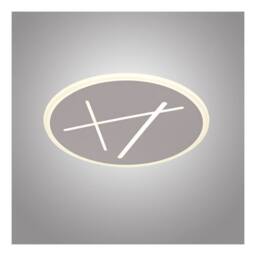 Netlighting Kenzo Ceiling 47cm Round 40W LED 4000K 2800lm Sand White - thumbnail 3