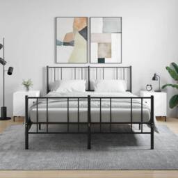 Berkfield Home Bedside Cabinets 2 pcs High Gloss White 40x40x50 cm Engineered Wood - Size: 40 x 40 x 50 cm - thumbnail 2