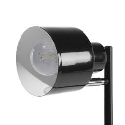 Wyld and Coco Floor Lamp Black Metal 149 cm Height Concrete Base Adjustable - thumbnail 5