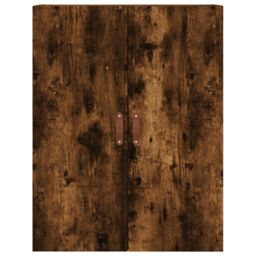Berkfield Home Wall Mounted Cabinets 2 pcs Smoked Oak 69.5x34x90 cm in Brown - thumbnail 6