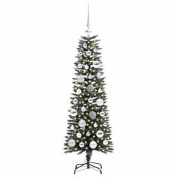Berkfield Home Artificial Christmas Tree with Stand Green 40.5 x 40.5 x 120 cm - thumbnail 3